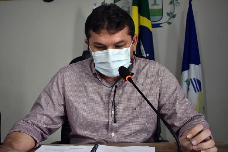 Presidente do legislativo local,vereador Ronnivom (PSD) 