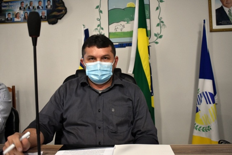 Presidente da Câmara Municipal, Ronnivom de Sousa Lima (PSD)